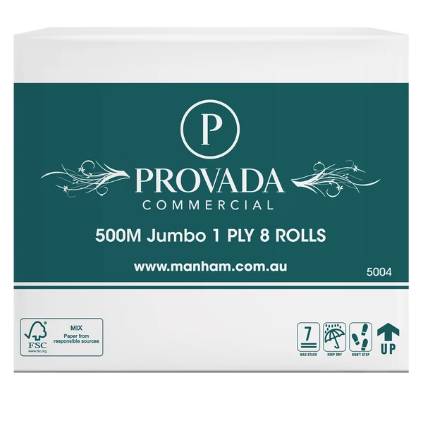 PROVADA Commercial Range 500M Jumbo Roll - Cleaning Supplies