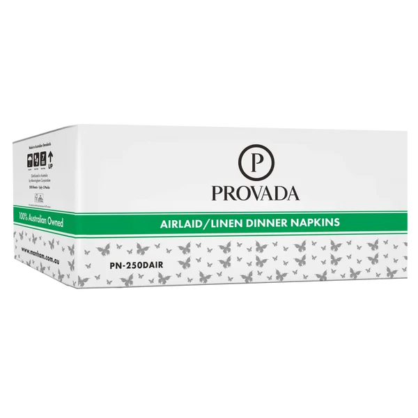 Provada Dinner Airlaid/Linen Napkins 1 ply