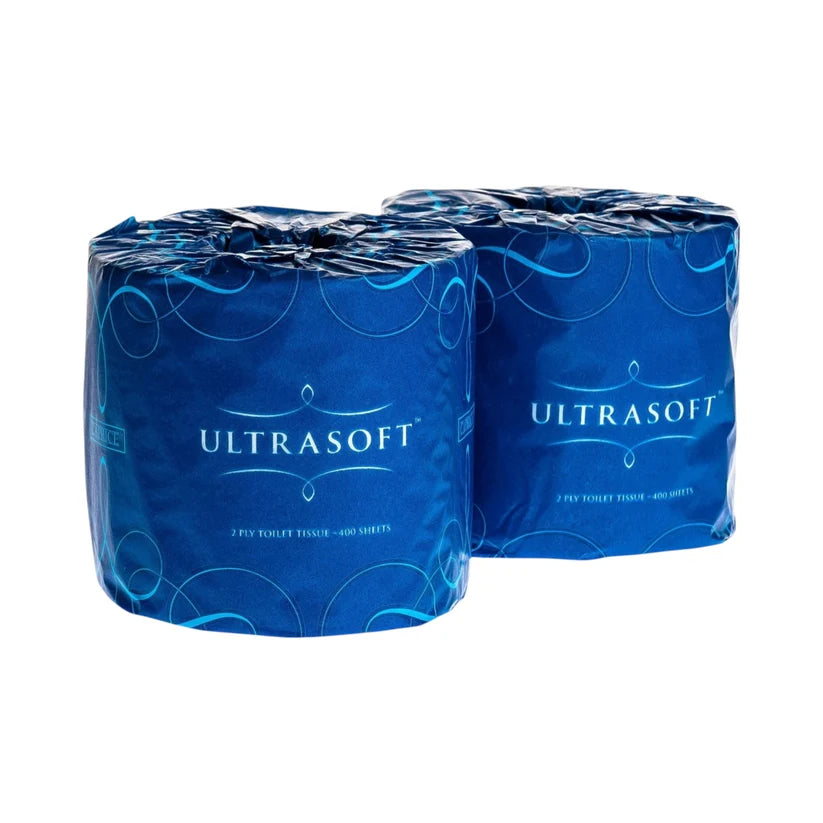 Caprice Ultrasoft Toilet Roll 2 ply 400 sheet Individually Wrapped